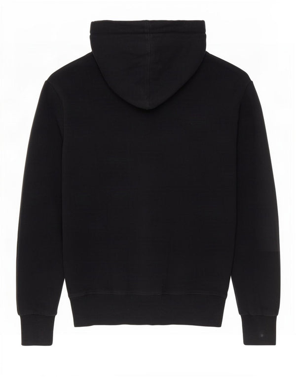 Felpa con cappuccio grafica da uomo Superdry Small in cotone blu navy
