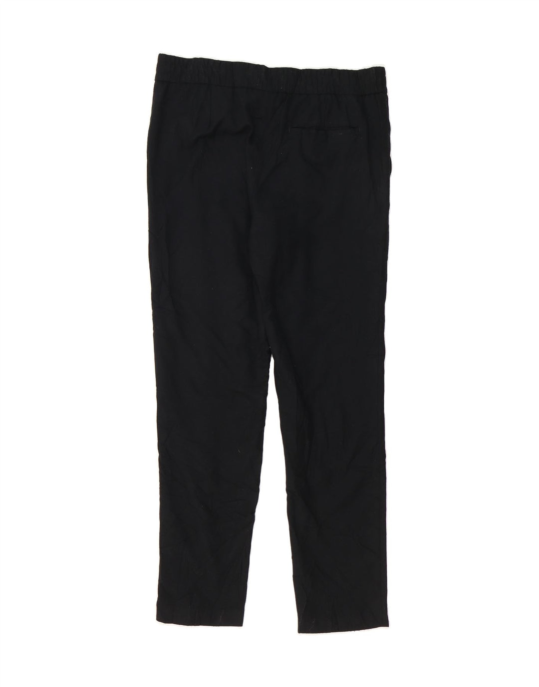 H&M Womens Slim Casual Trousers Medium W34 L30 Black Polyester Vintage H&M and Second-Hand H&M from Messina Hembry 