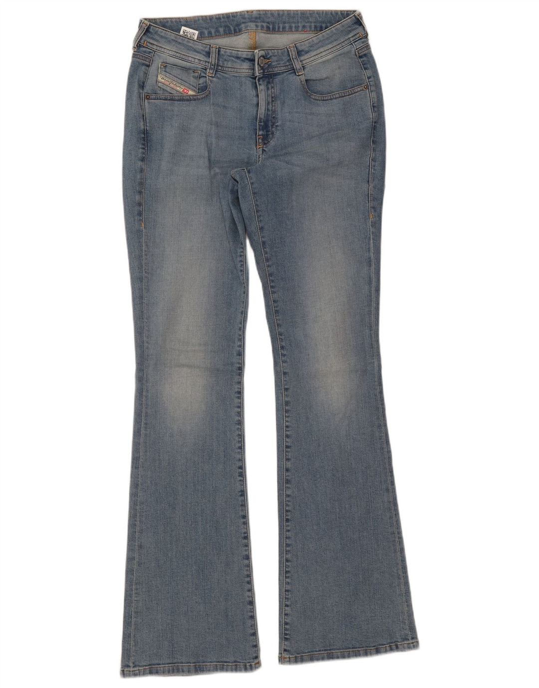 Jeans svasati da donna Diesel W29 L33 cotone blu