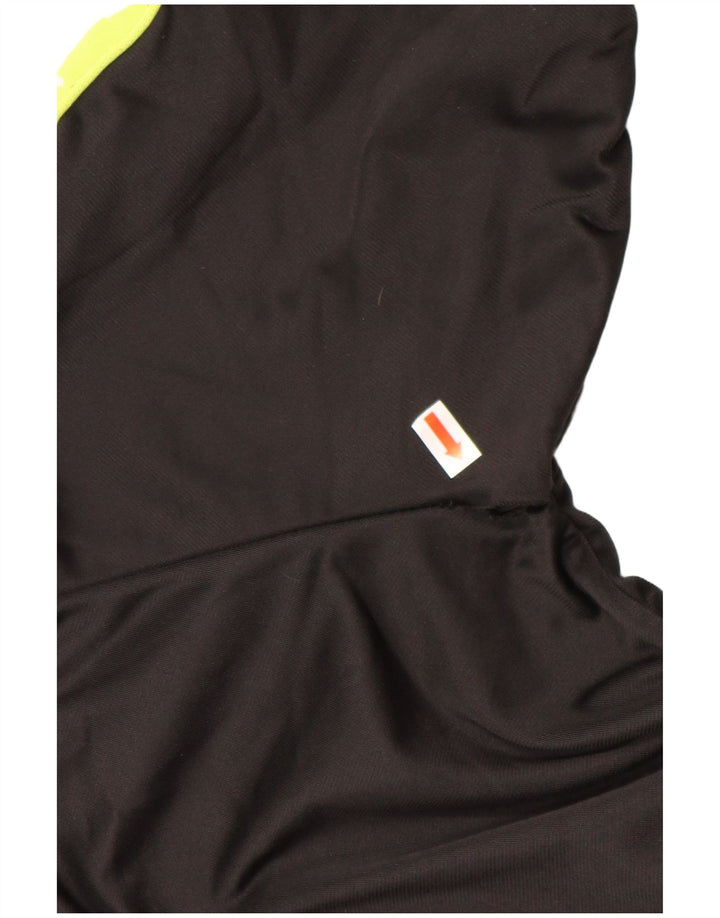 Giacca da tuta grafica da ragazzo KAPPA 15-16 anni Colorblock nero