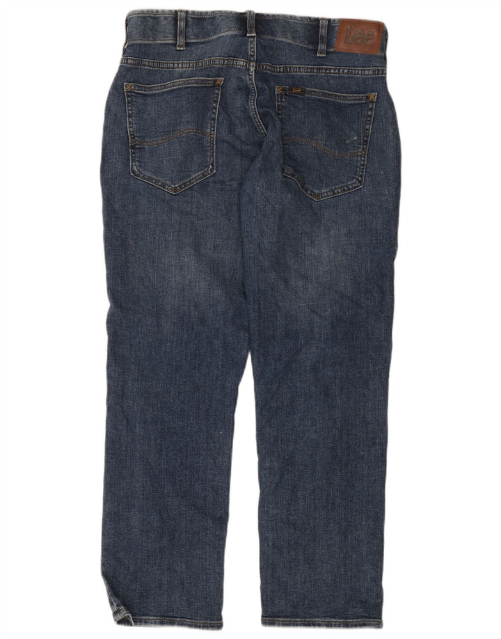 Jeans dritti da uomo Lee Regular Fit W34 L29 cotone blu