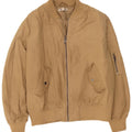 Topshop Bomber oversize da donna UK 12 Poliestere beige medio