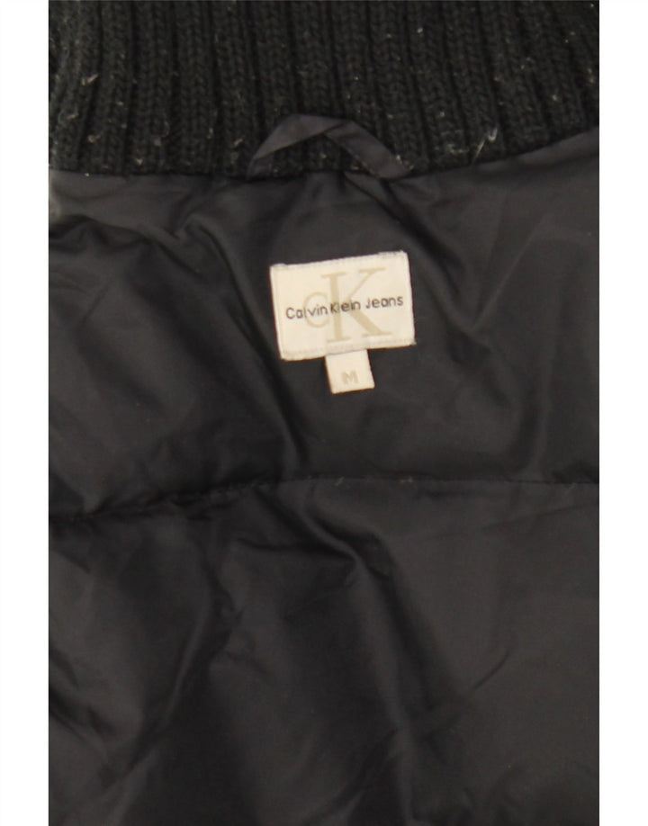 Cappotto imbottito da donna Calvin Klein Jeans UK 14 medio nero