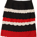 Gonna peplo Marks & Spencer da donna Per Una UK 12 media W32 multicolore