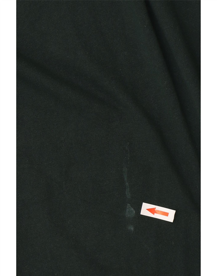T-shirt da uomo Adidas Top in cotone verde medio