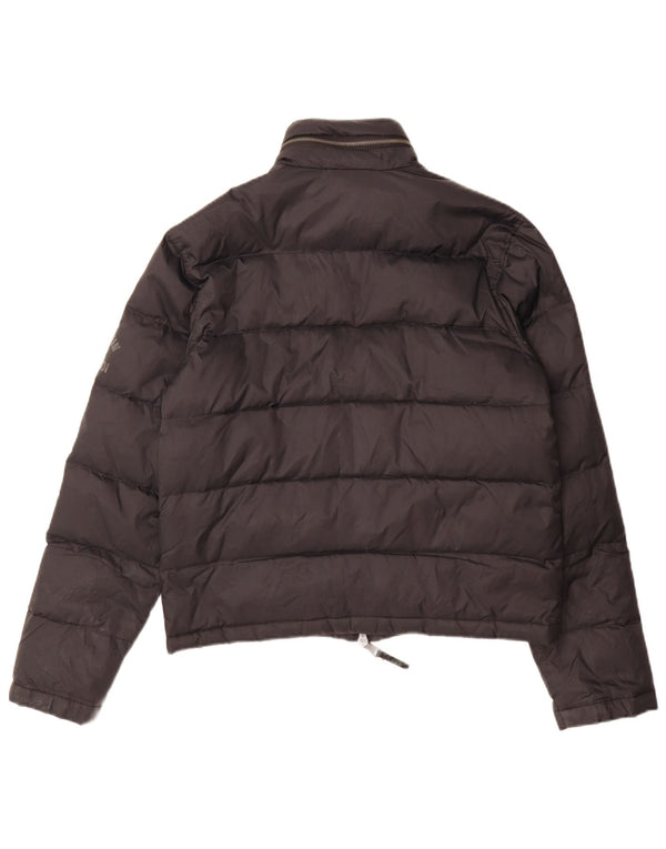 Giacca imbottita con cappuccio da uomo Calvin Klein Jeans UK 38 media nera in poliammide