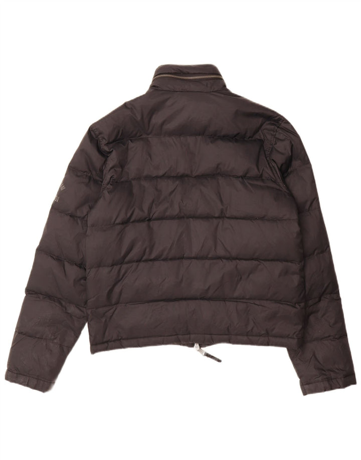 Giacca imbottita con cappuccio da uomo Calvin Klein Jeans UK 38 media nera in poliammide
