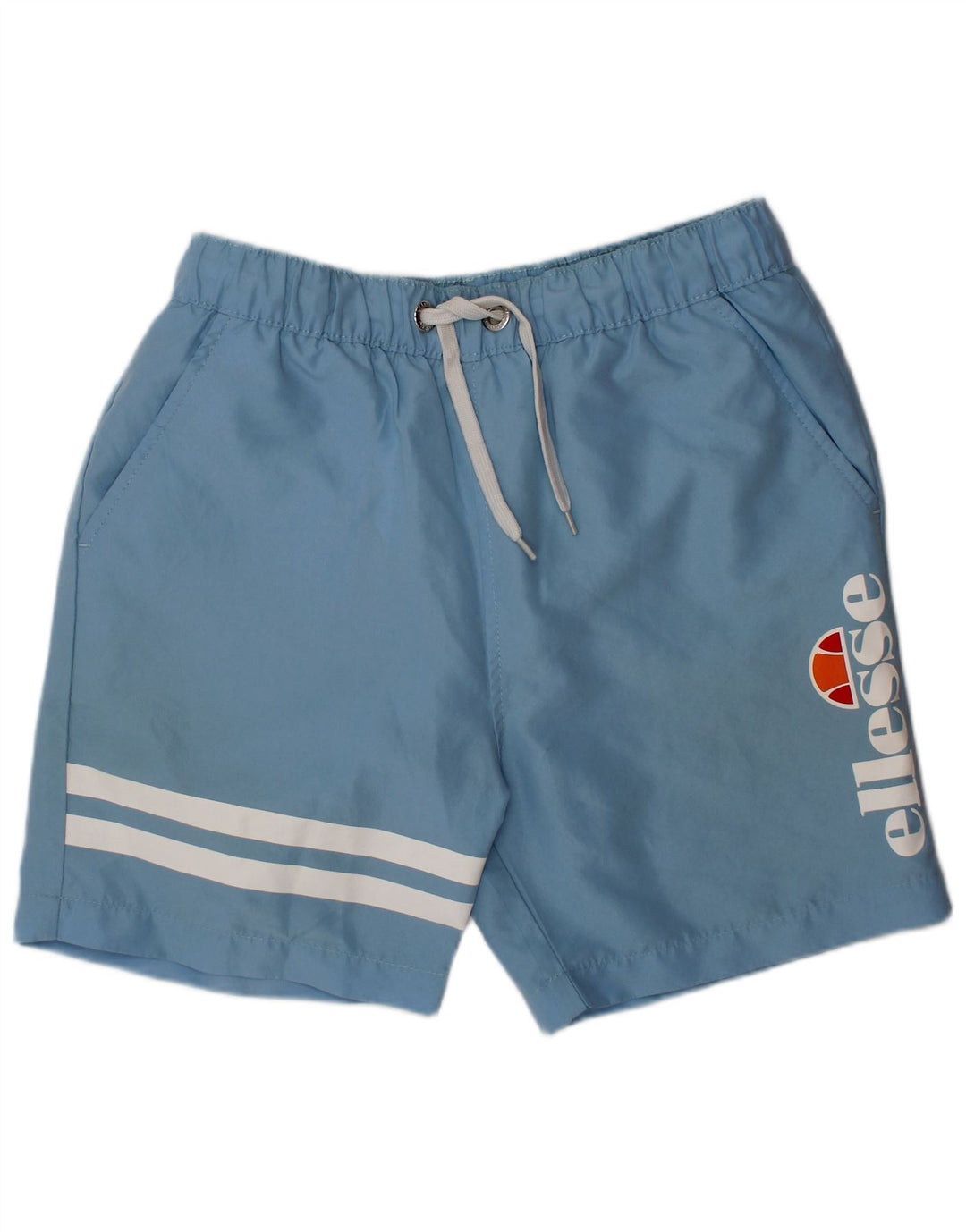 Pantaloncini da bagno grafici per ragazzi ELLESSE 10-11 anni in poliestere blu