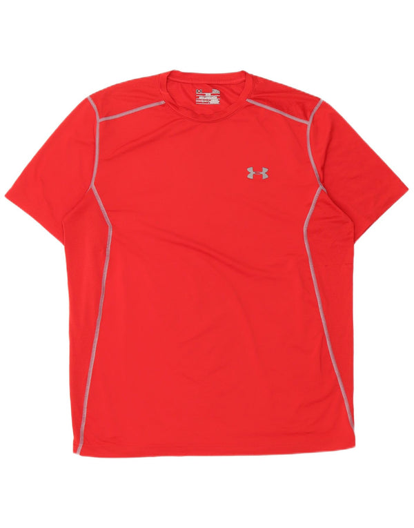 Maglietta Under Armour da uomo Heat Gear, taglia grande, rossa