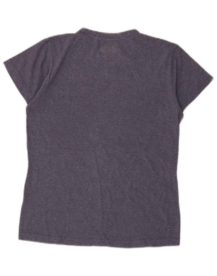 Maglietta grafica da donna Kappa Top UK 8 Small Viola