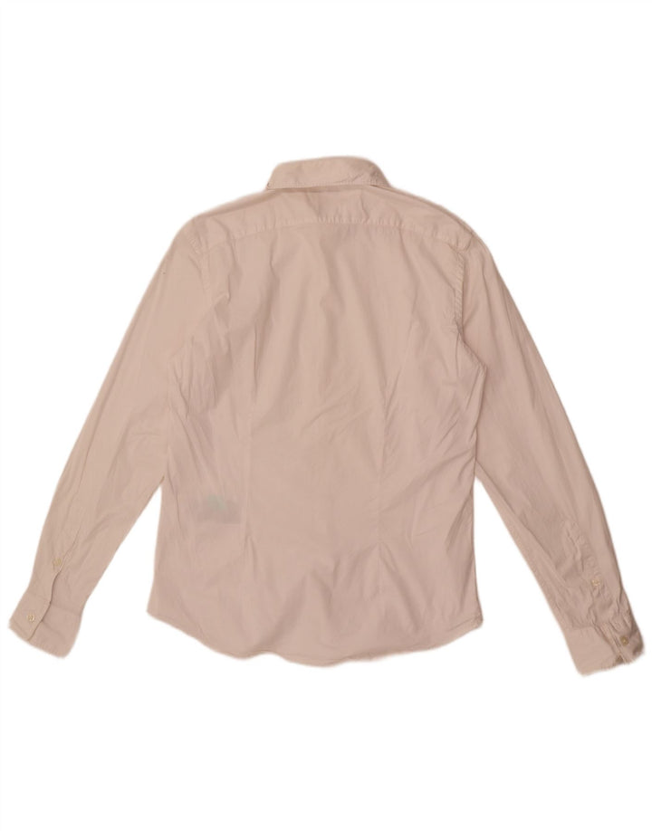Camicia Uomo Gas Large Bianca In Cotone