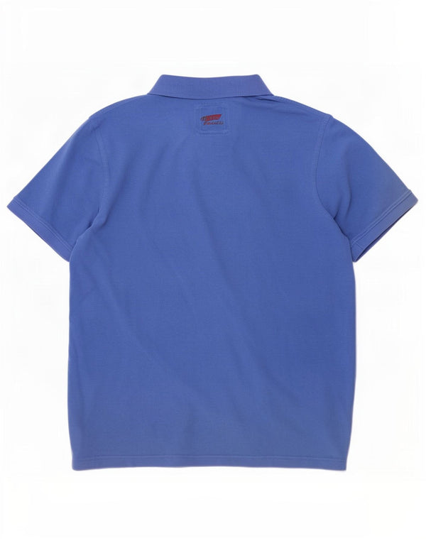 Crew Clothing Mens Polo Shirt XL Blue Cotton