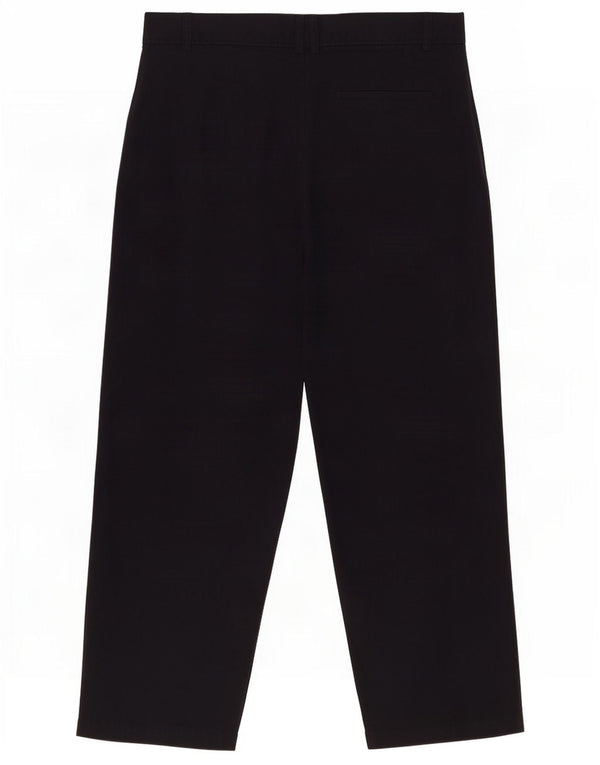 Pantaloni da abito corto da donna Cos EU 38 medio W30 L25 cotone blu navy