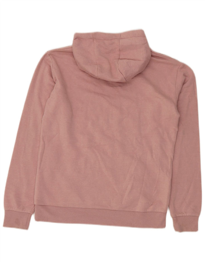 JACK WILLS Maglione con cappuccio grafico per ragazze 14-15 anni in cotone rosa