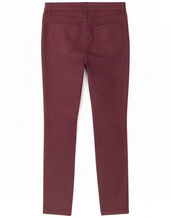 Pantaloni da donna Fat Face UK 10 Small W28 L27 Viola Viscosa