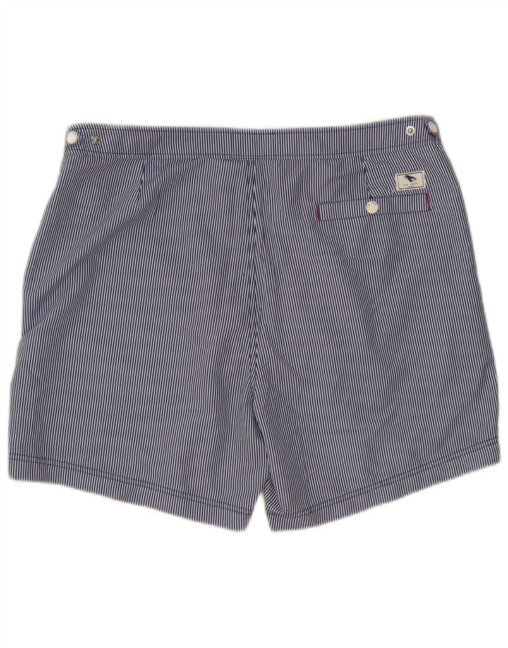 Pantaloncini chino da uomo TED BAKER taglia 5 XL W38 poliestere gessato blu