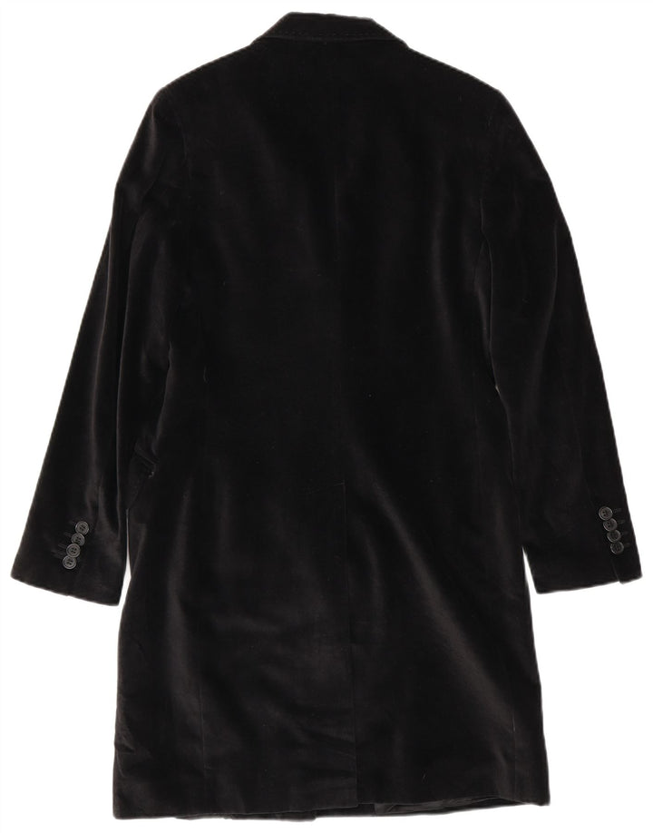 Soprabito in velluto da donna John Ashfield UK 10 piccolo cotone nero