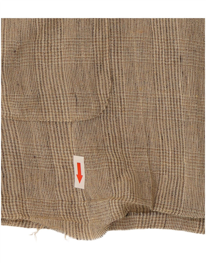 Giacca blazer lunga da donna Max Mara UK 12 Pied de poule beige medio