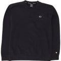 CHAMPION Felpa da uomo Maglione grande in cotone blu navy