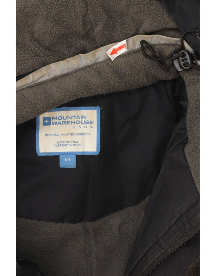 Giacca a vento da uomo Mountain Warehouse UK 40 Large Black Colourblock