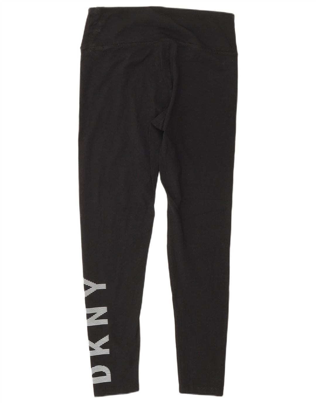 Leggings grafici da donna Dkny UK 12 cotone nero medio