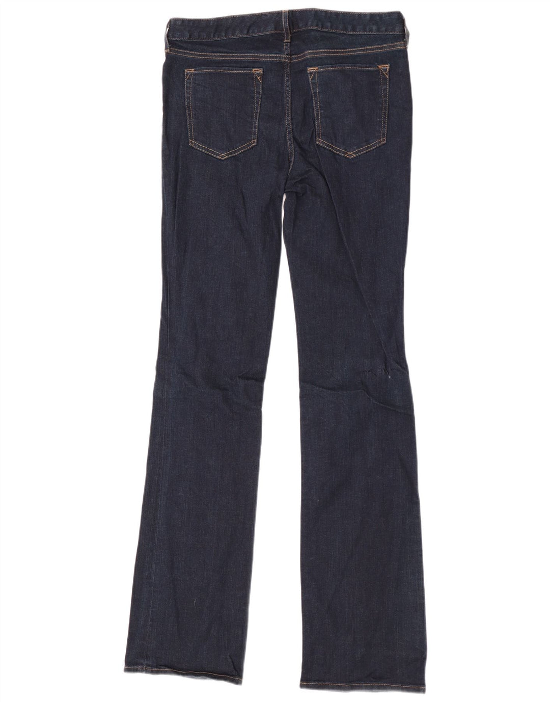 Jeans bootcut dritti da donna Eddie Bauer US 10 Large W32 L36 cotone blu
