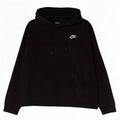 Maglia con cappuccio da donna Nike UK 14 cotone nero medio