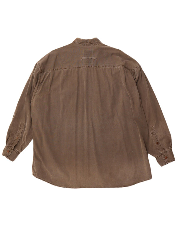 Camicia da uomo CAMEL ACTIVE 2XL Marrone
