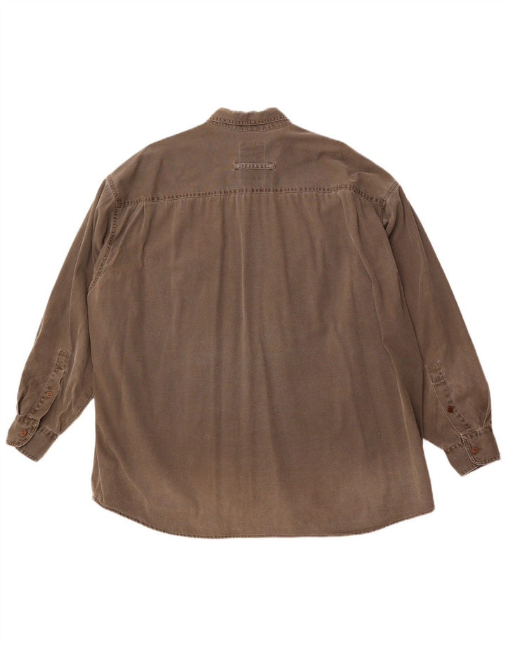 Camicia da uomo CAMEL ACTIVE 2XL Marrone