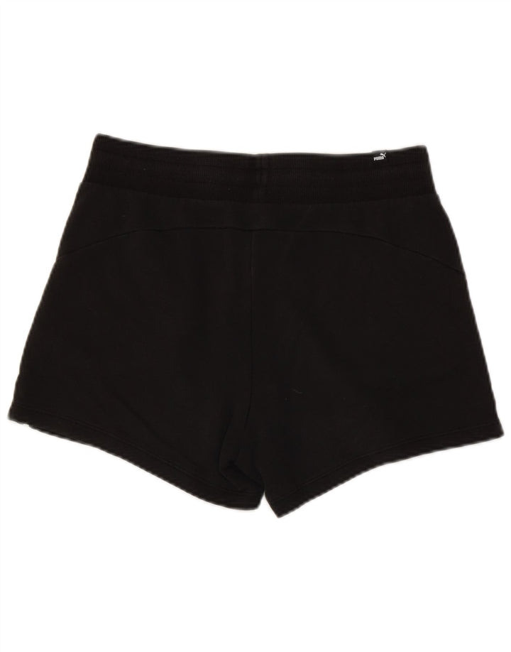 Pantaloncini sportivi da donna Puma UK 14 medio nero cotone