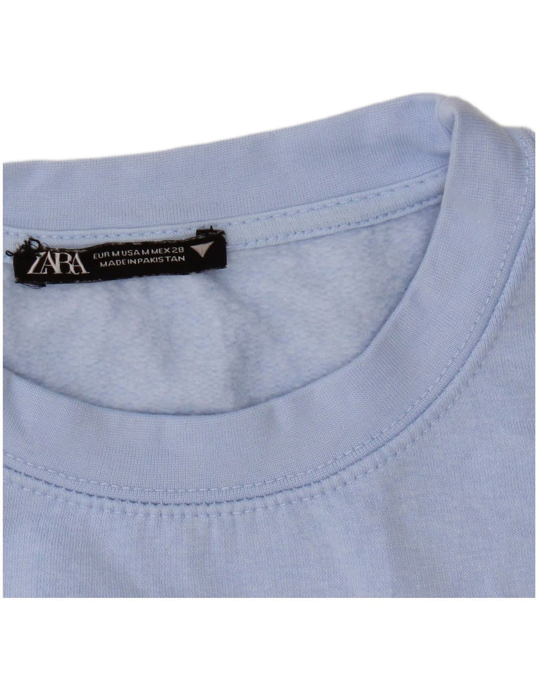 Felpa da donna Zara UK 14 Blu medio