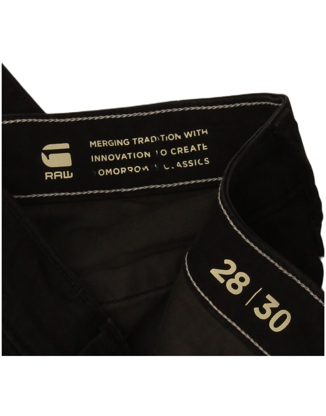 Pantaloni chino slim da uomo G-Star W28 L30 neri