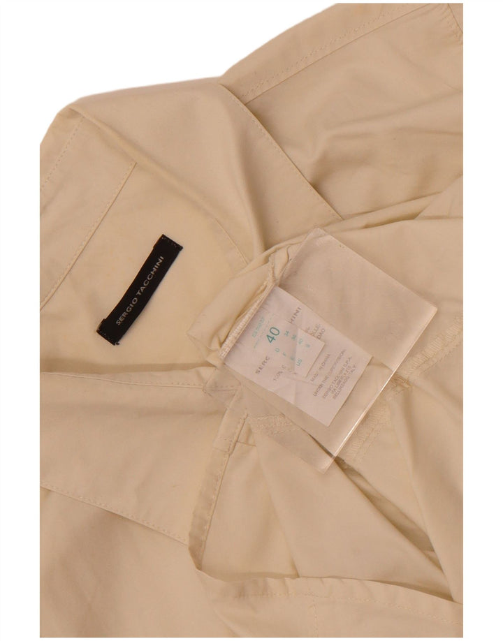 Camicia Donna Sergio Tacchini IT 40 Small Cotone Bianco