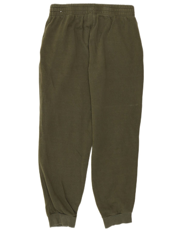 Nike Boys Tracksuit Trousers Joggers 13-14 Years XL Khaki Cotton