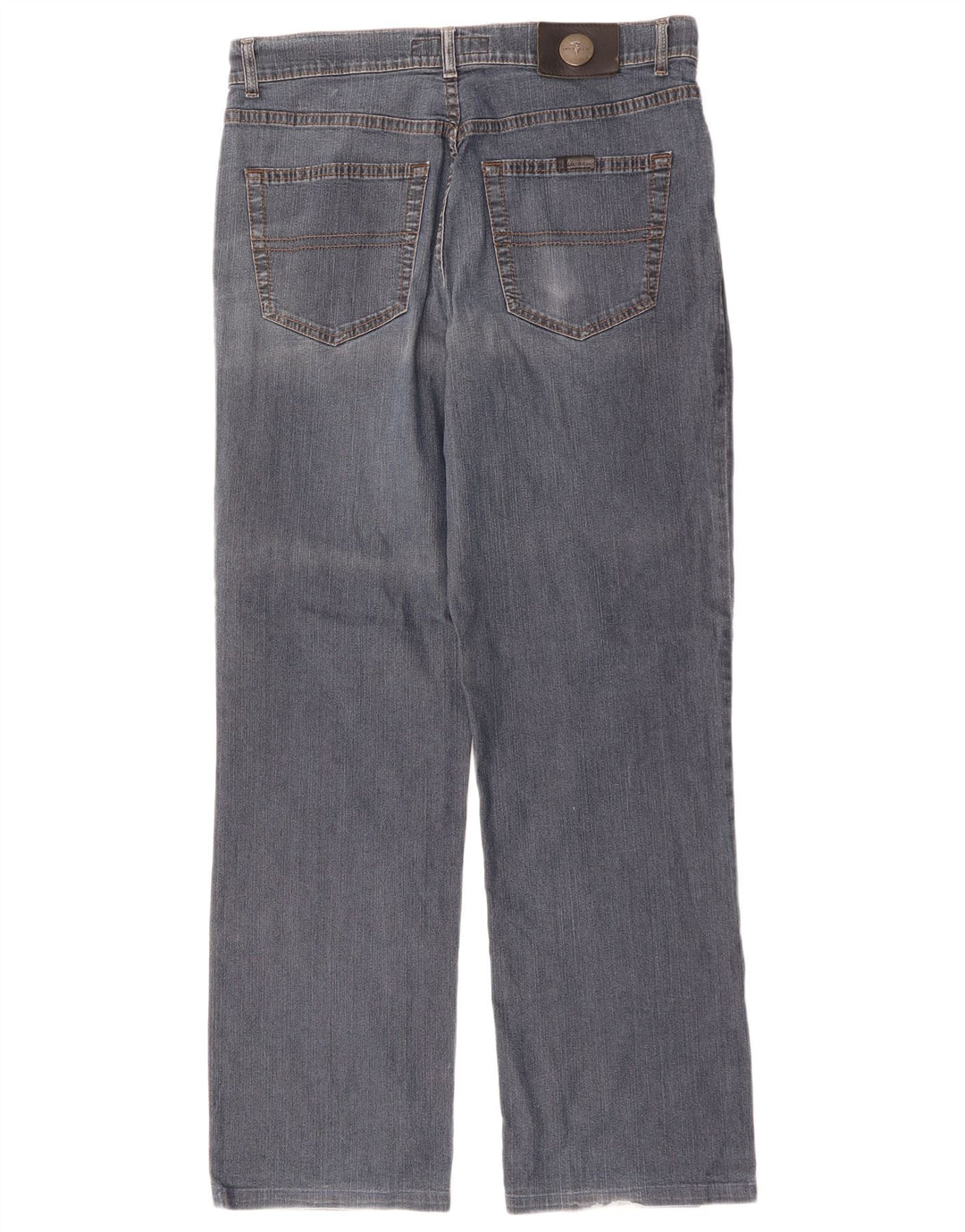 Jeans Straight Uomo Trussardi IT 49 Medio W33 L30 Blu Cotone