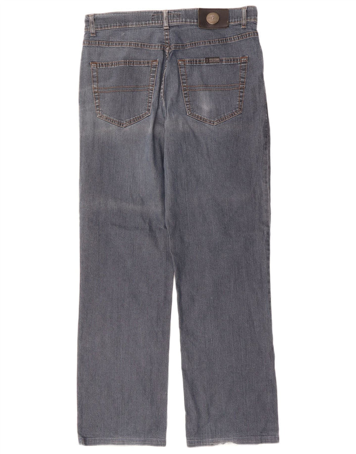 Jeans Straight Uomo Trussardi IT 49 Medio W33 L30 Blu Cotone