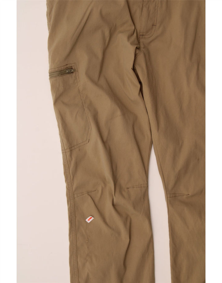 WRANGLER Womens Straight Cargo Trousers W36 L30 Beige Nylon Vintage Wrangler and Second-Hand Wrangler from Messina Hembry 
