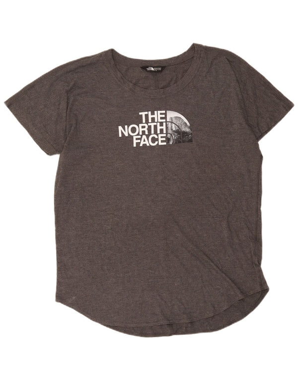 T-shirt grafica da donna The North Face Top UK 18 XL Cotone grigio