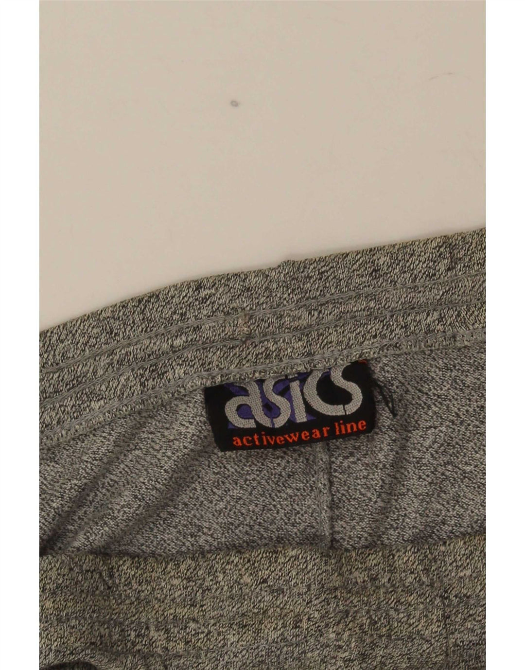 Asics Pantaloncini sportivi grafici da uomo di grandi dimensioni in cotone color block grigio