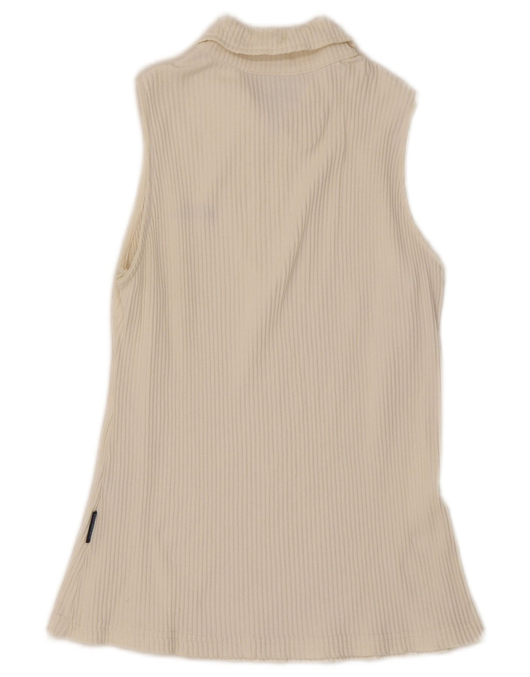 Polo senza maniche da donna Ellesse UK 16 Large bianca in poliammide