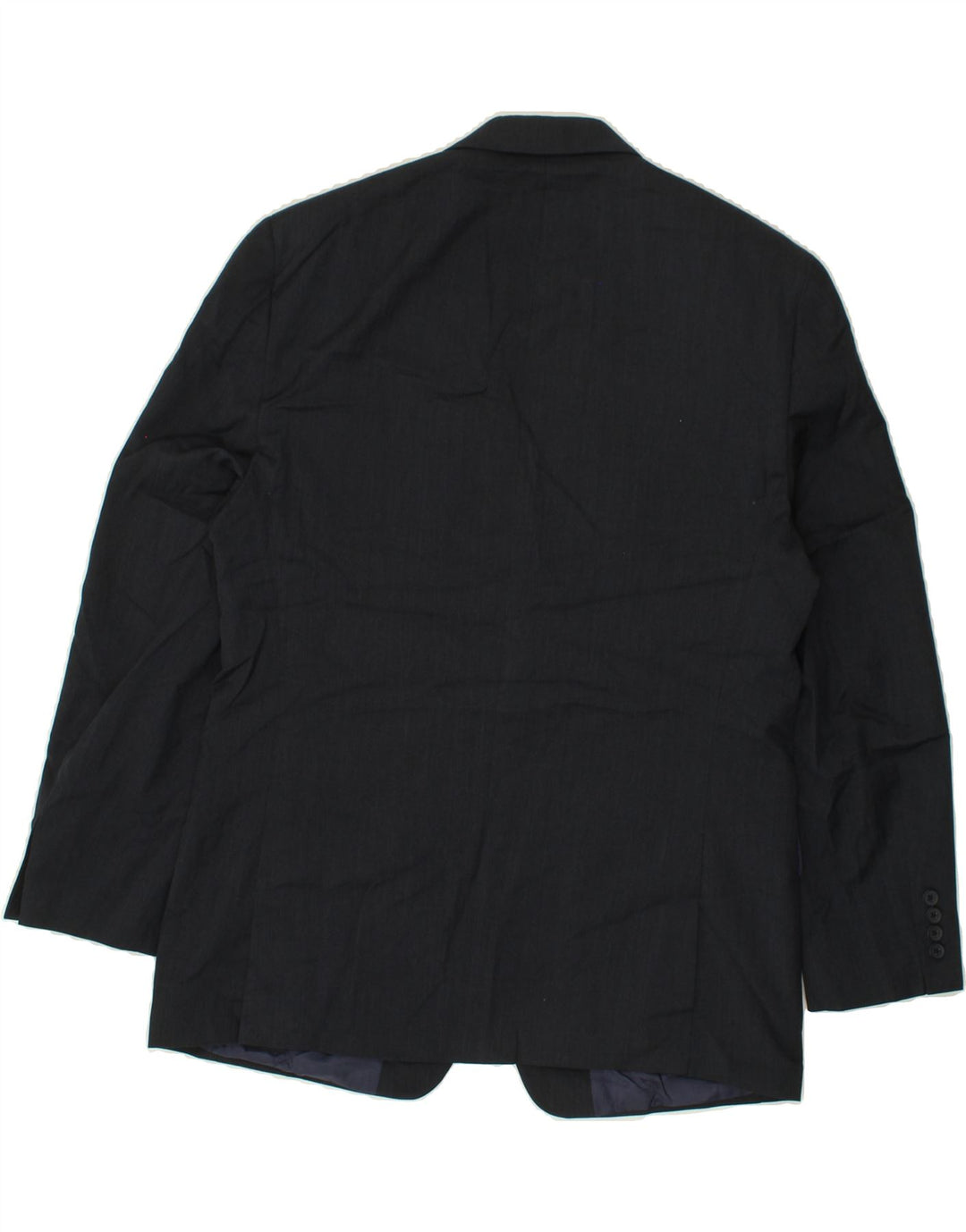 IZOD Mens 2 Button Blazer Jacket UK 42 XL Navy Blue Polyester Vintage Izod and Second-Hand Izod from Messina Hembry 