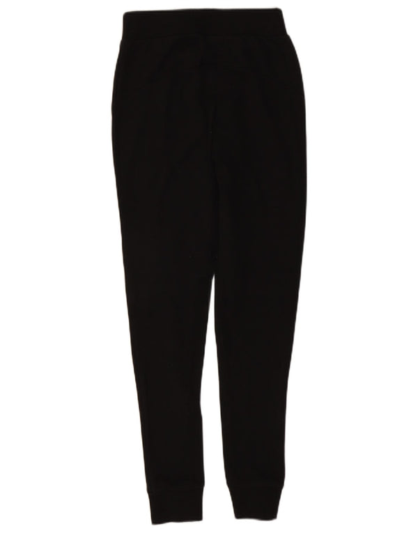 ELLESSE Pantaloni da tuta da donna Joggers UK 6 XS Cotone nero