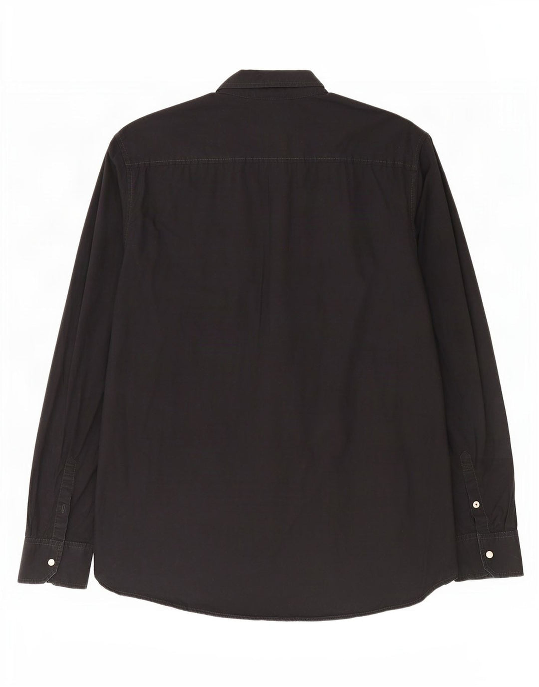 Camicia grafica da uomo Lerros grande in cotone nero