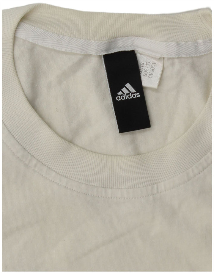 Maglietta ADIDAS da uomo bianca media