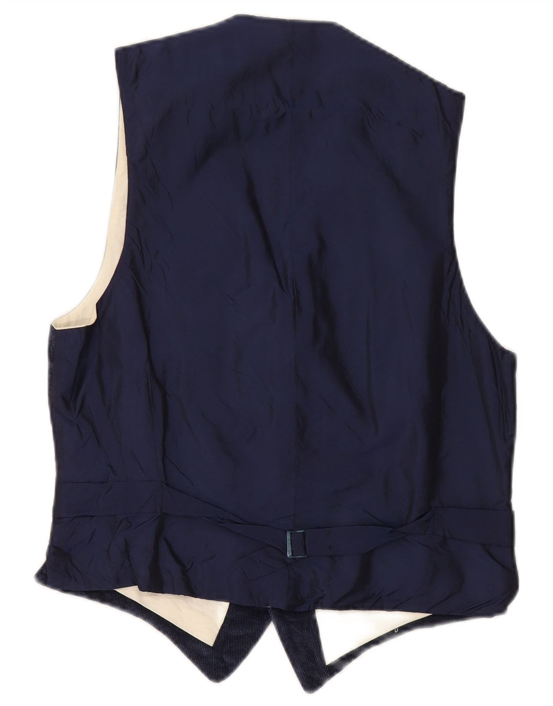 Gilet vintage da uomo piccolo blu navy