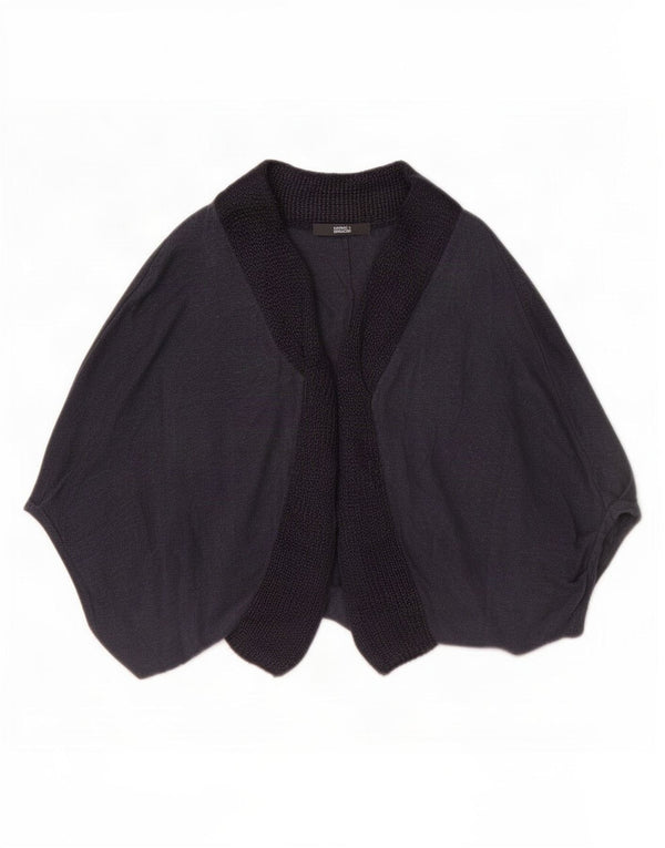 Maglione poncho da donna Marks & Spencer UK 14 color block blu navy medio