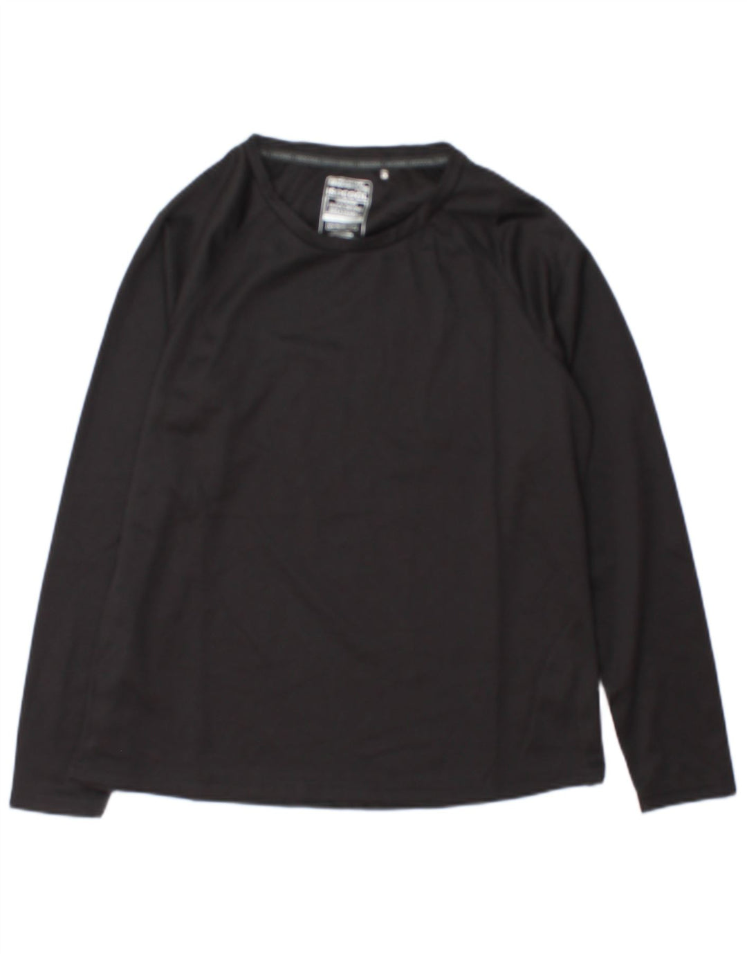 Mountain Warehouse Top da uomo a maniche lunghe UK 14 Large Nero Poliestere