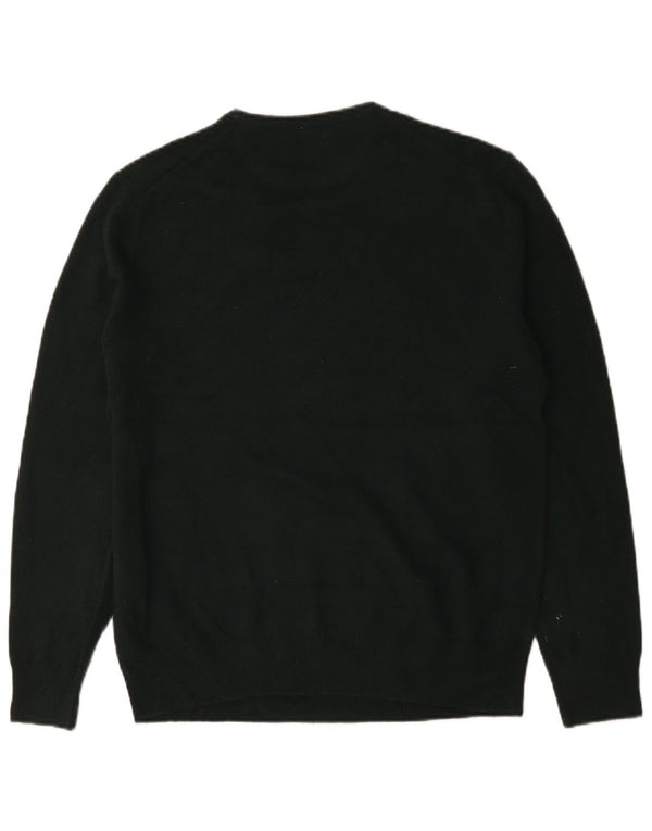 Polo Ralph Lauren Maglione girocollo da uomo in lana verde piccolo