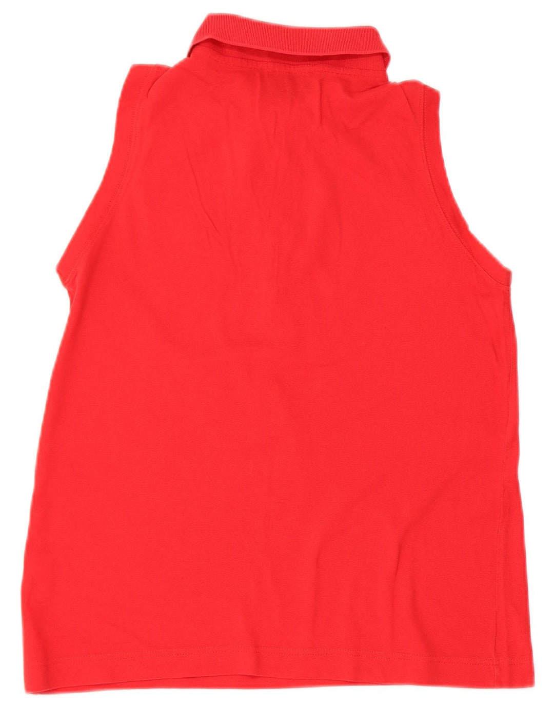 Polo senza maniche da donna SERGIO TACCHINI UK 10 Small Rossa