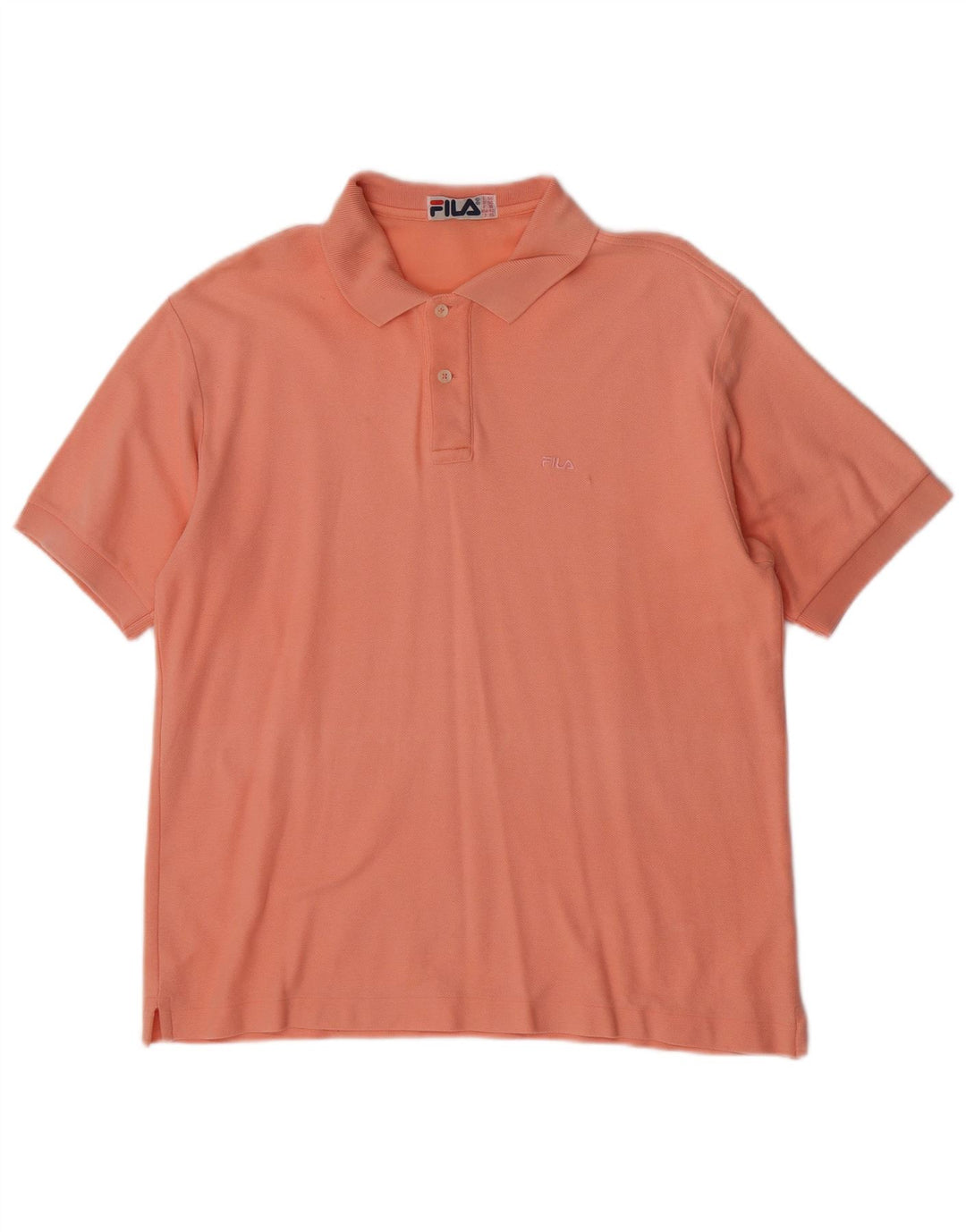 Polo da uomo Fila IT 50 arancione medio